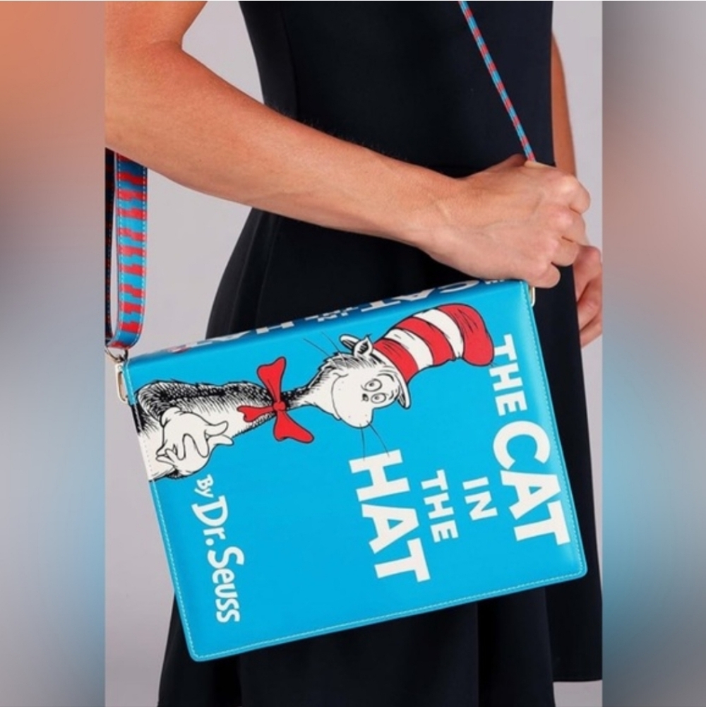 Dr. Seuss Cat in the Hat Blue Bag - Picture 4 of 7